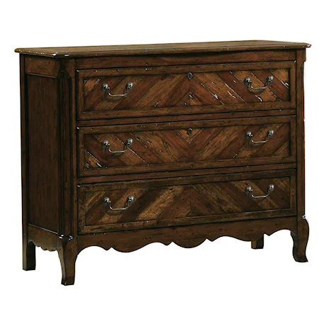 3-Drawer Hall Chest